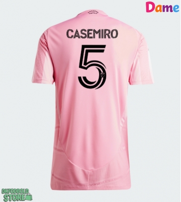 Inter Miami Casemiro #5 Replika Hjemmebanetrøje Dame 2026-27 Kortærmet